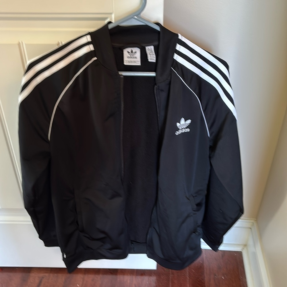 Boys adidas zip up jacket